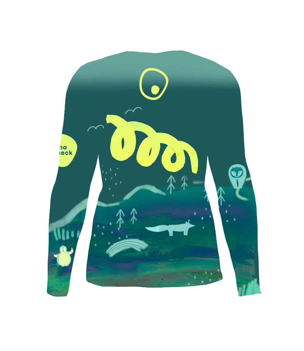 Dětské hřejivé funkční triko - zelené