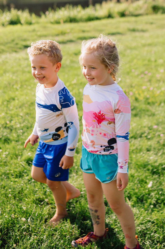 DĚTSKÉ OUTDOOR TRIKO S UPF 50 - růžové - Pihacheck