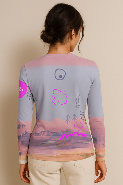 Hřejivé funkční triko - růžové