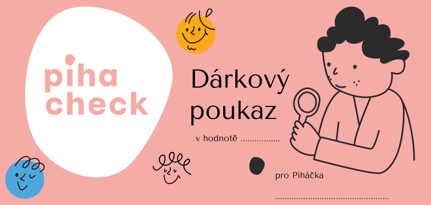 DÁRKOVÁ KARTA PIHACHECK