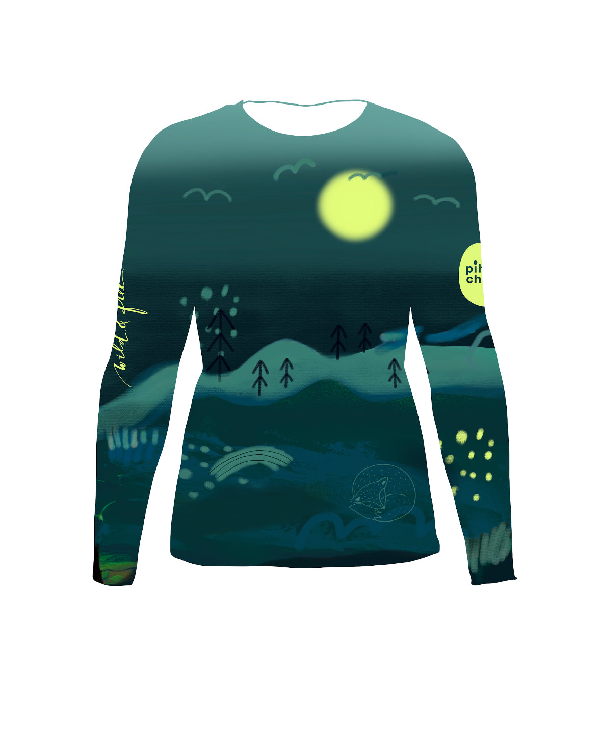 Hřejivé funkční triko - zelené