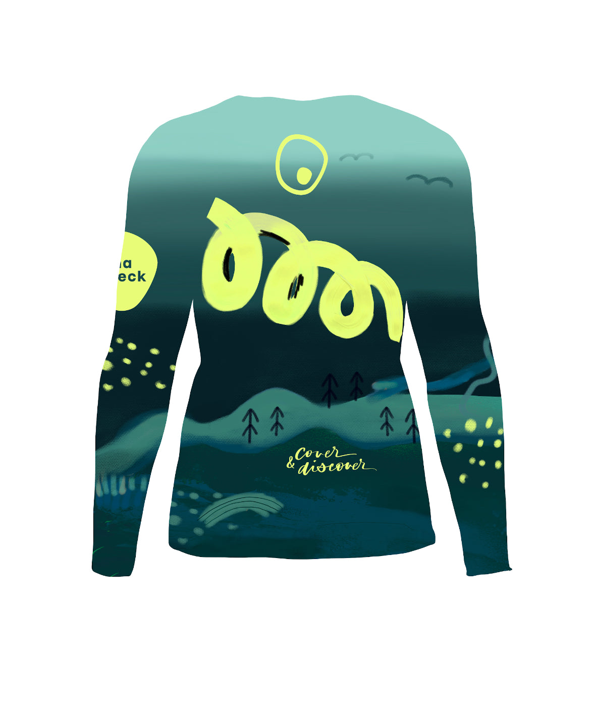 Hřejivé funkční triko - zelené