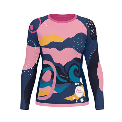 OUTDOOR TRIKO S UPF 50 - RŮŽOVÉ