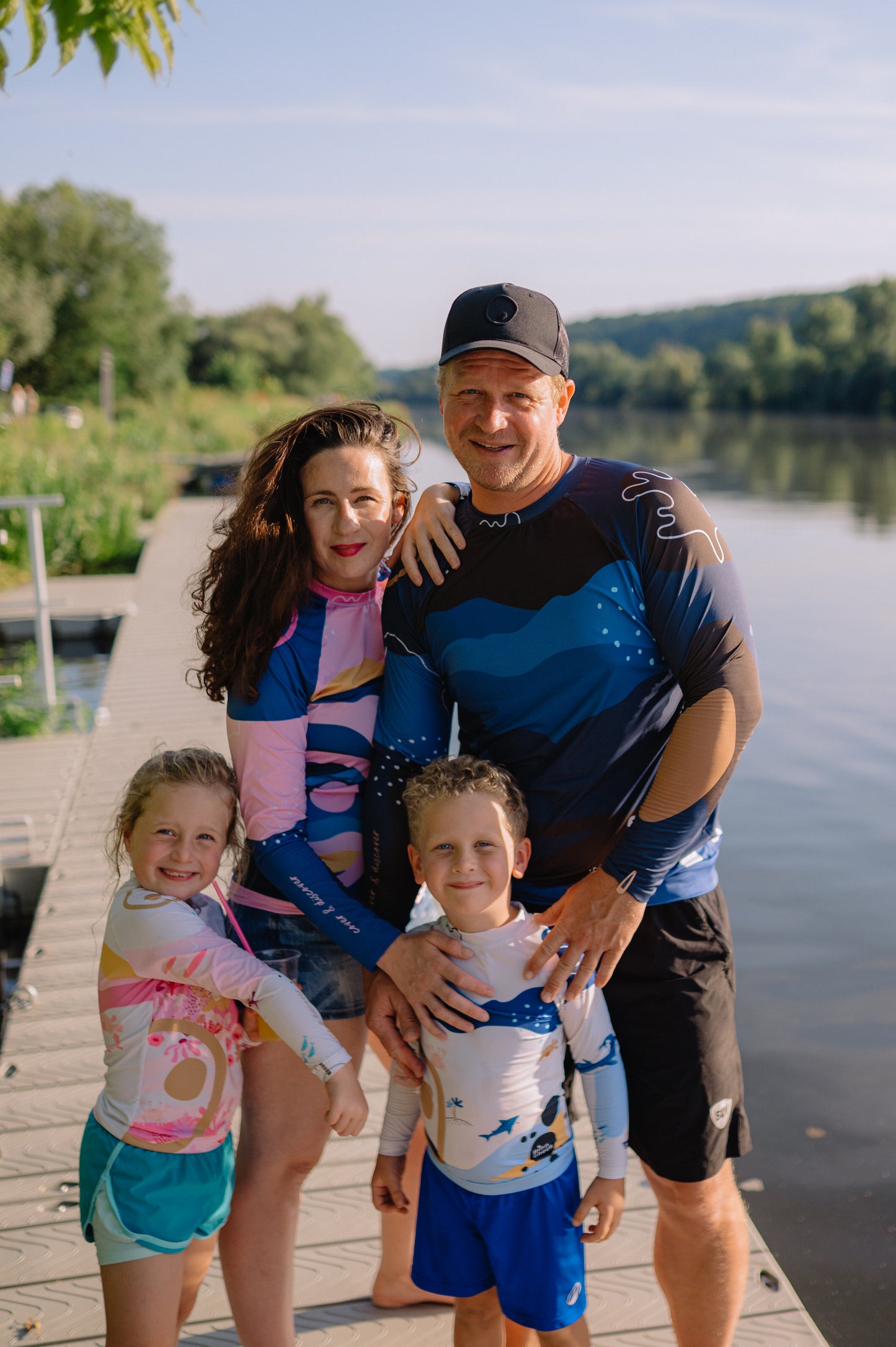 DĚTSKÉ OUTDOOR TRIKO S UPF 50 - růžové