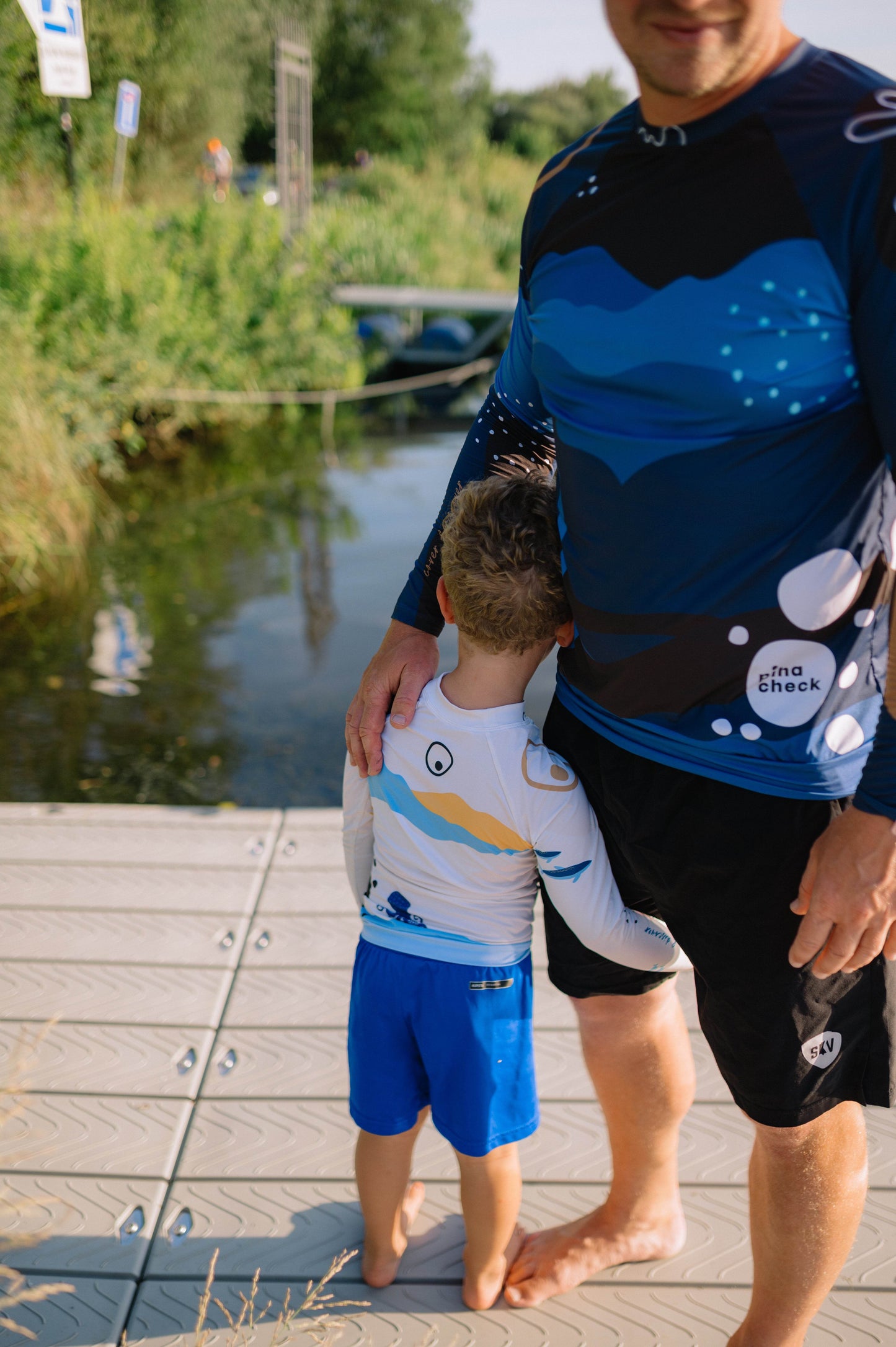 DĚTSKÉ OUTDOOR TRIKO S UPF 50 - modré - Pihacheck