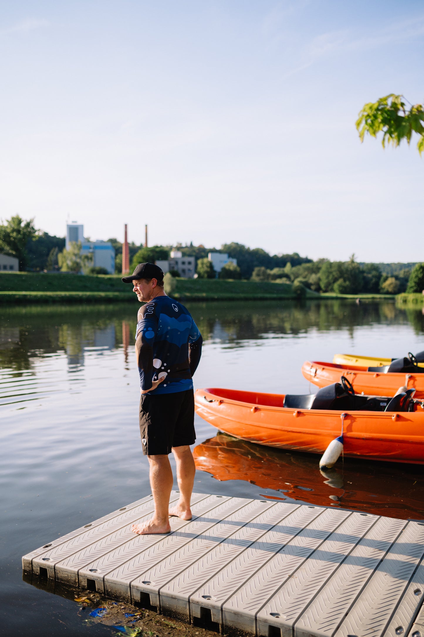 OUTDOOR TRIKO S UPF 50 - MODRÉ