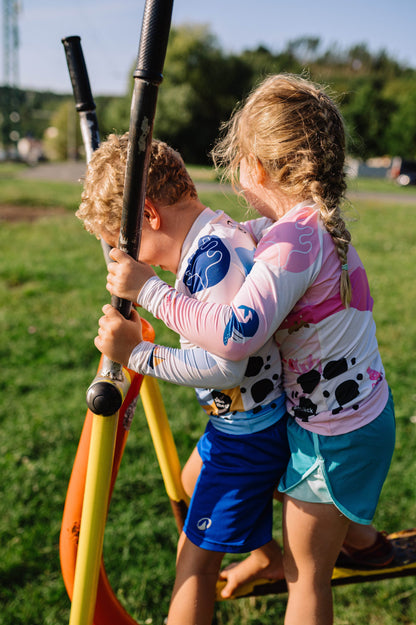DĚTSKÉ OUTDOOR TRIKO S UPF 50 - modré - Pihacheck