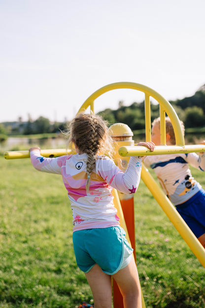 DĚTSKÉ OUTDOOR TRIKO S UPF 50 - růžové - Pihacheck