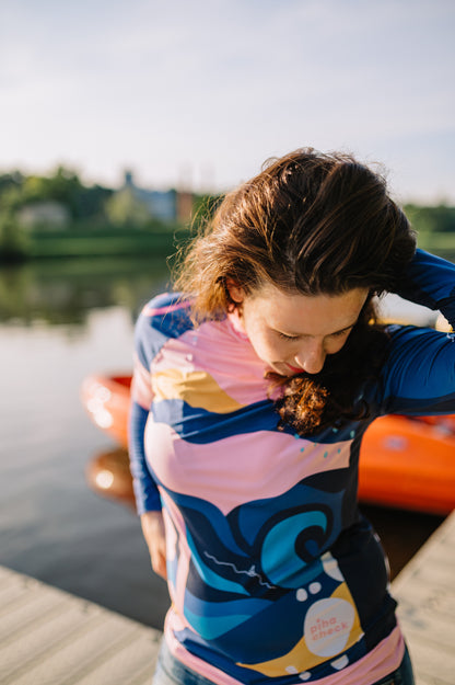 OUTDOOR TRIKO S UPF 50 - RŮŽOVÉ