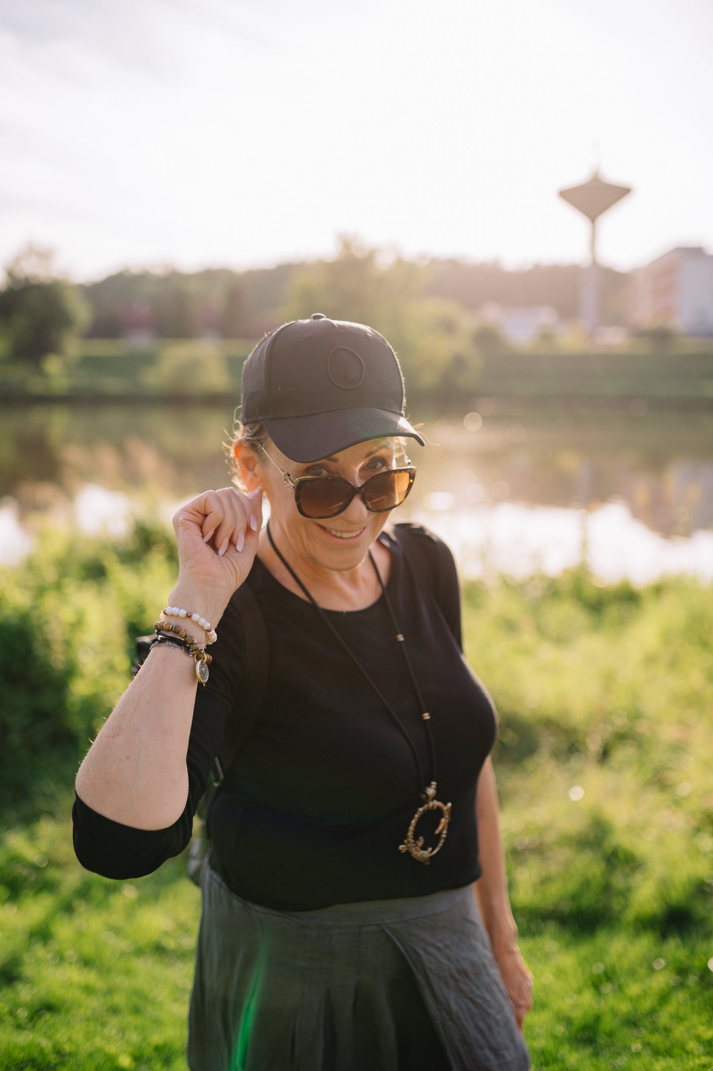 Kšiltovka pro malé i velké - šedá