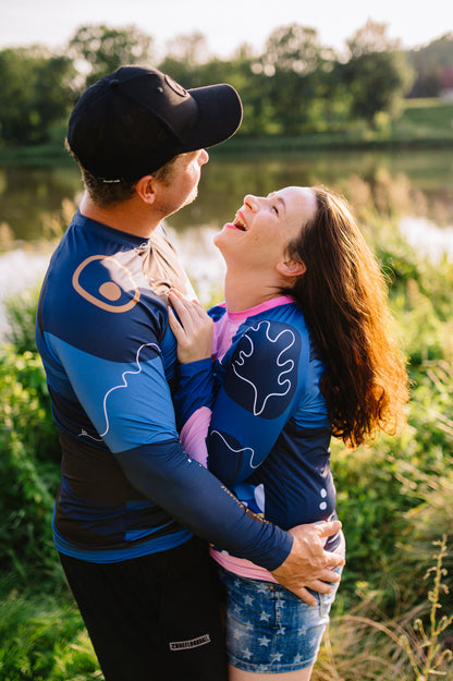 OUTDOOR TRIKO S UPF 50 - MODRÉ