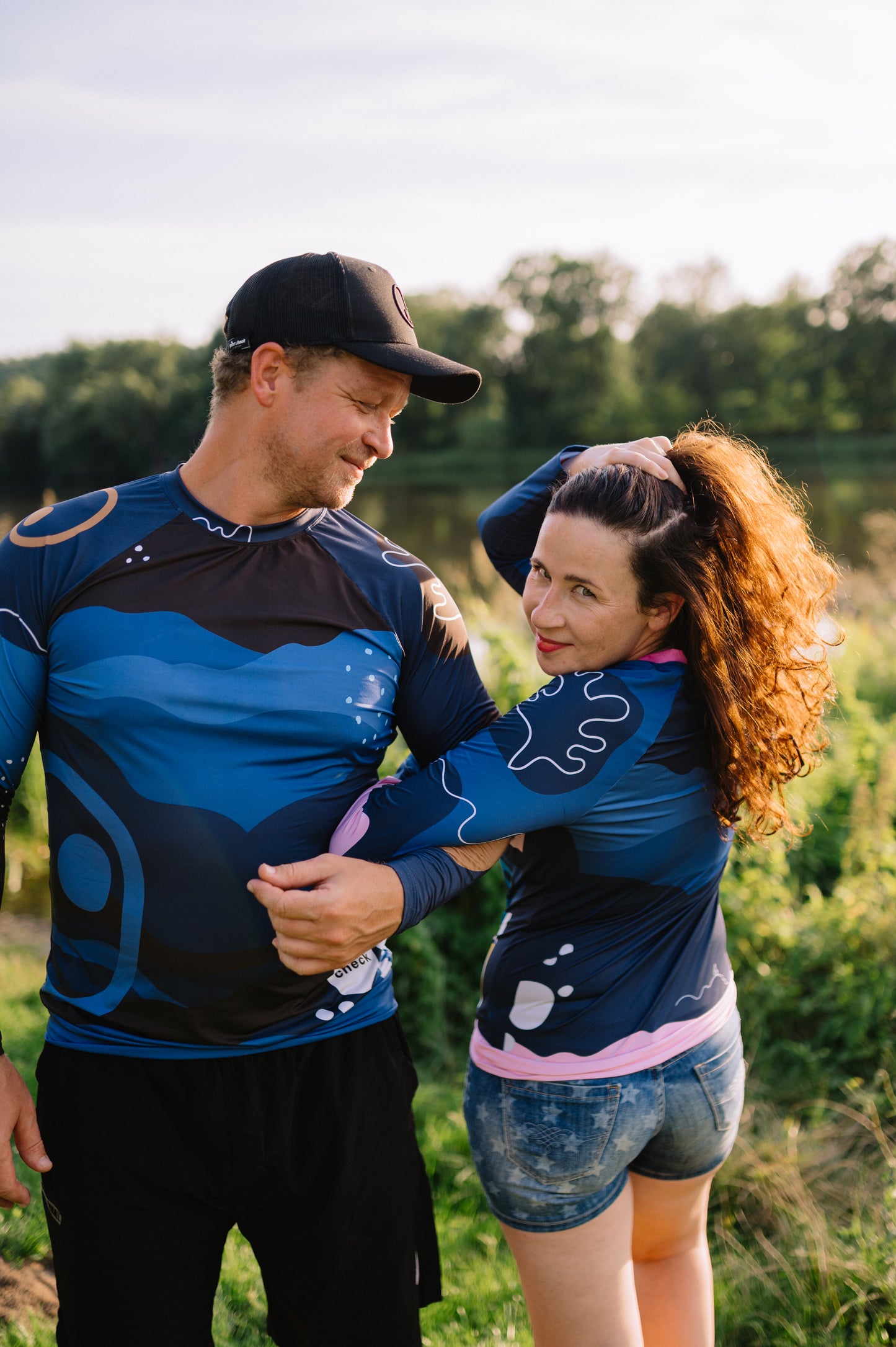 OUTDOOR TRIKO S UPF 50 - RŮŽOVÉ