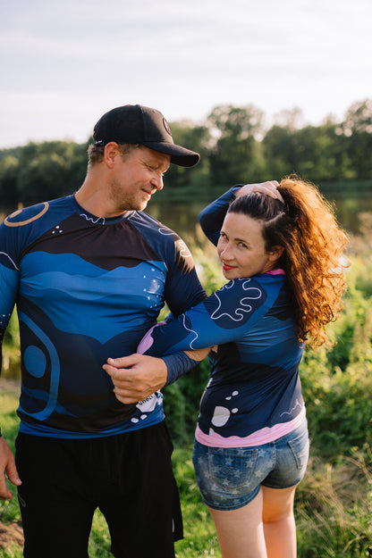 OUTDOOR TRIKO S UPF 50 - RŮŽOVÉ