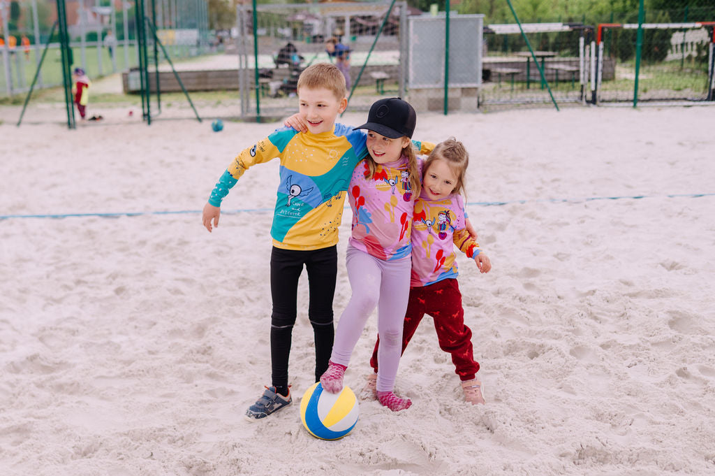 KOLEKCE 2026 - DĚTSKÉ OUTDOOR TRIKO S UPF 50+ - cukřík