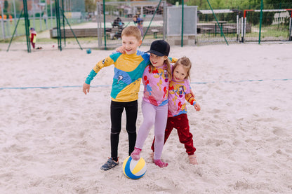 KOLEKCE 2026 - DĚTSKÉ OUTDOOR TRIKO S UPF 50+ - cukřík