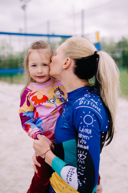 KOLEKCE 2026 - DĚTSKÉ OUTDOOR TRIKO S UPF 50+ - cukřík