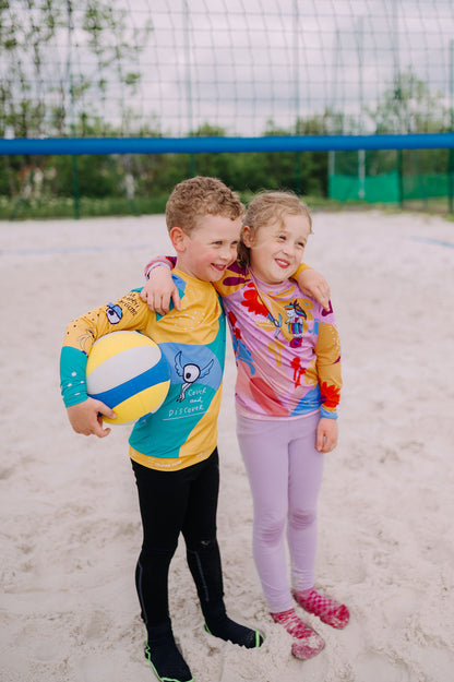 KOLEKCE 2026 - DĚTSKÉ OUTDOOR TRIKO S UPF 50+ - cukřík
