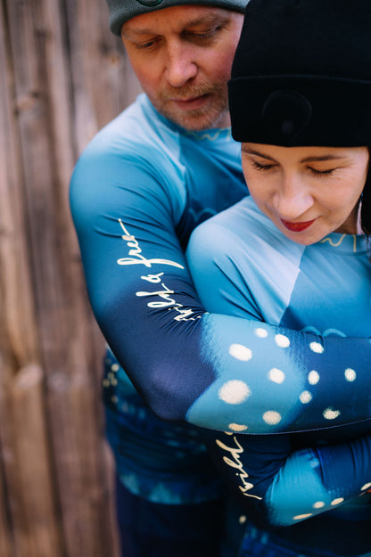 Funkční triko zimní, UPF 1000 - zelené