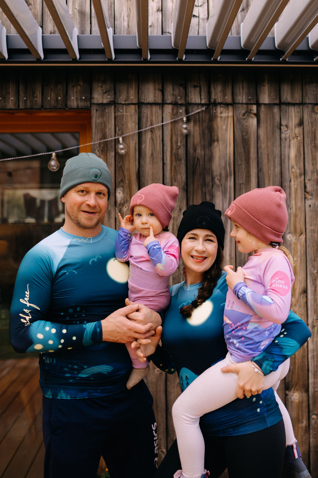 Dětské funkční triko zimní, UPF 1000 - růžové