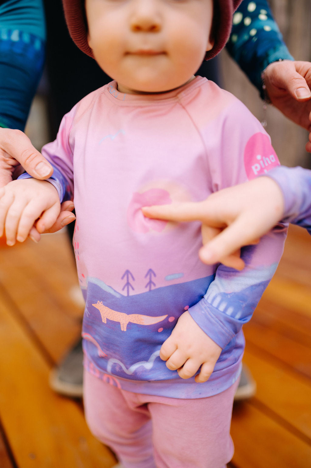 Dětské funkční triko zimní, UPF 1000 - růžové