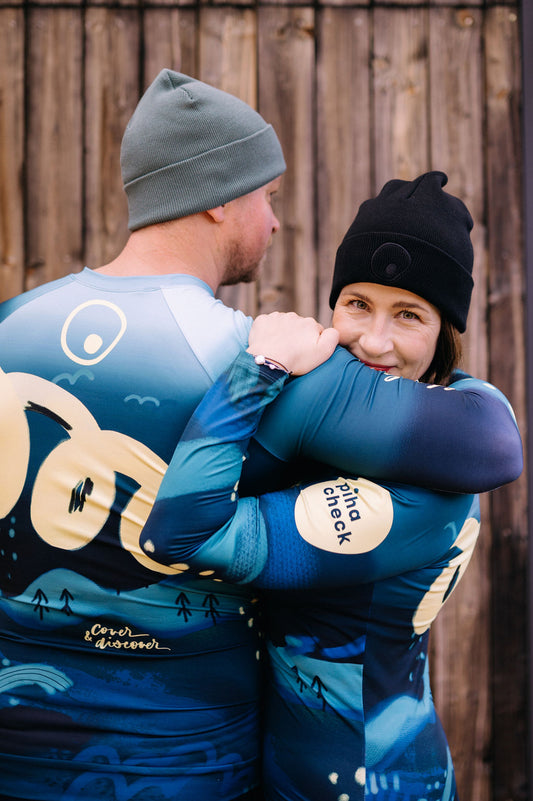 Funkční triko zimní, UPF 1000 - zelené